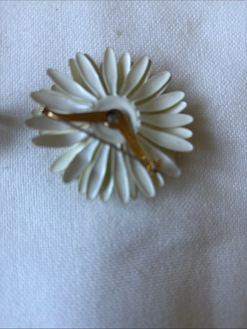 Corocraft Brooch Earrings Yellow Enamel Flower Power Pin Vintage Coro Designer